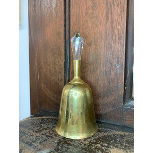 Vintage 24K Gold and Metal Bell